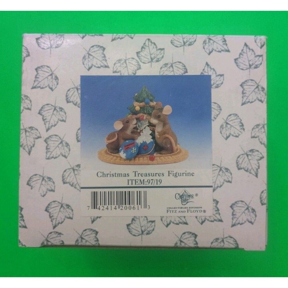 Charming Tails "Christmas Treasures" - Item 97/19 - Fitz & Floyd